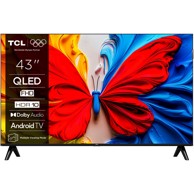 TCL TV 43S51K, QLED FHD DVB-T2/S2 Android, 43"